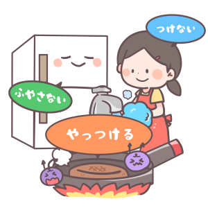 食中毒に注意しましょう