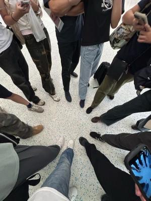 到着
