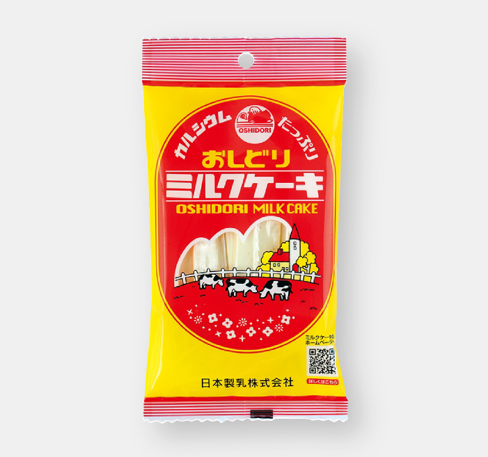 おしどりミルクケーキミルクパッケージ